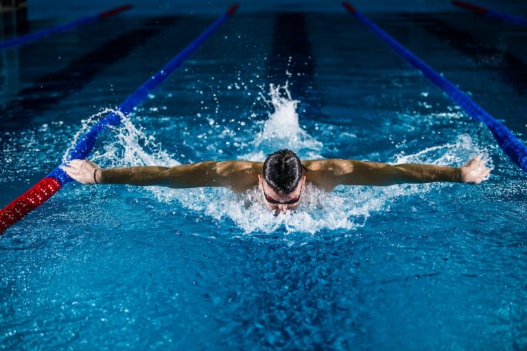 Swimming World Record speed